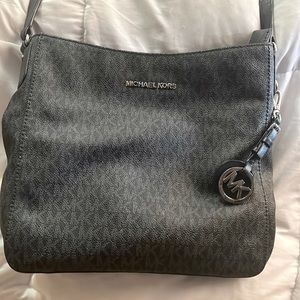 Michael Kors Large Black Crossbody Bag!